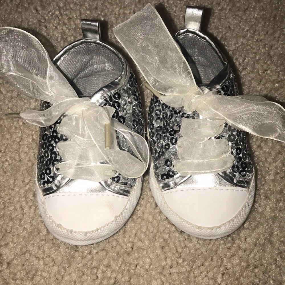 Sequin Baby Sneakers